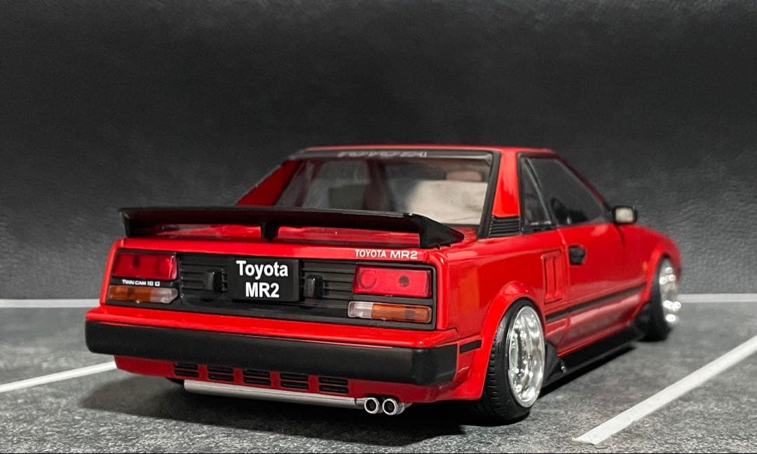 レクサス 1/24 アシェット国産名車 TOYOTA MR2 カスタム