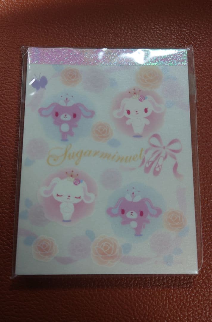 Sugarminuet シュガーバニーズ　SANRIO　メモ帳　レア★バレリーナ