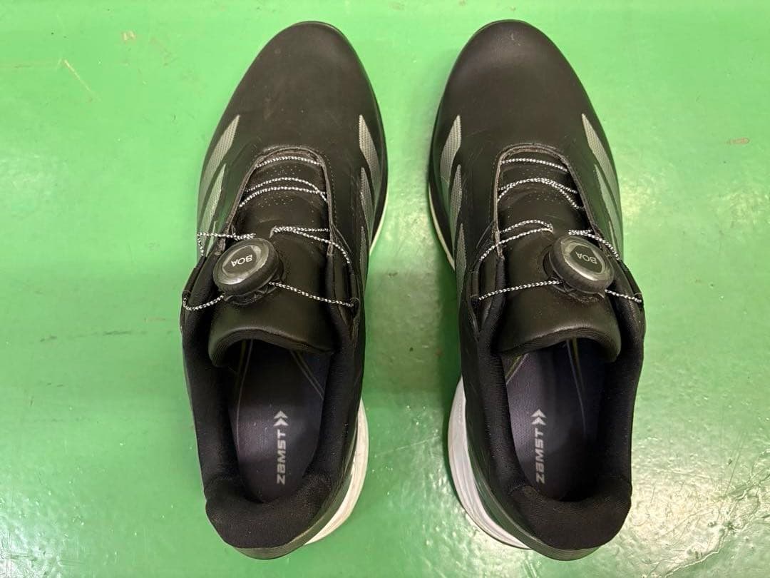 【adidas 】ADIZERO ZG ZAMST BOA ゴルフシューズ 28
