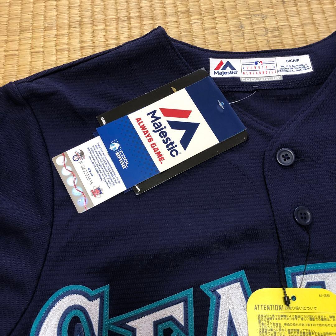 13513 新品マリナーズ イチロー ホームユニフォーム MLB