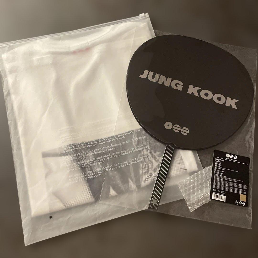 BTS ARIRANG ジョングクセット　TシャツLサイズ＆イメージピケうちわ