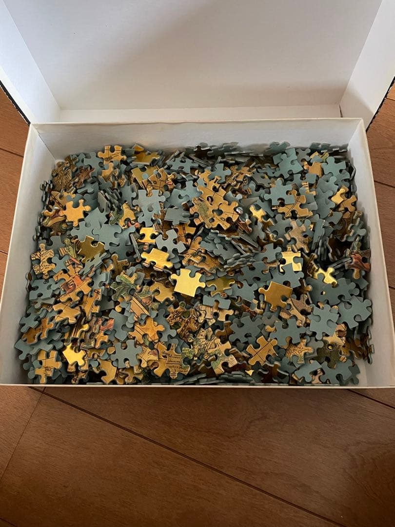 廃盤　メタリックジグソーパズル1000ピース　中古品