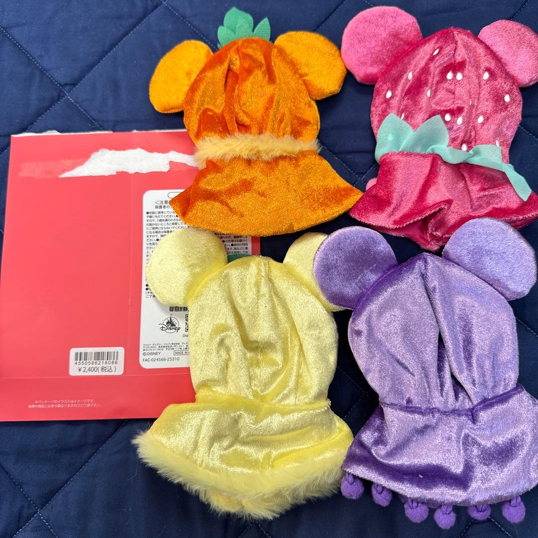 ディズニー ユニベア シークレットポンチョ ぬい服 ぬい撮り