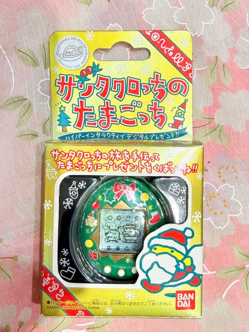【動作確認済】サンタクロっちのたまごっち 緑