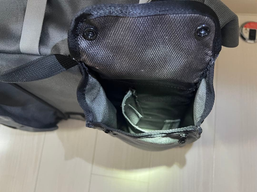 ブロンプトン ロールトップバッグ 28L ダークグレー