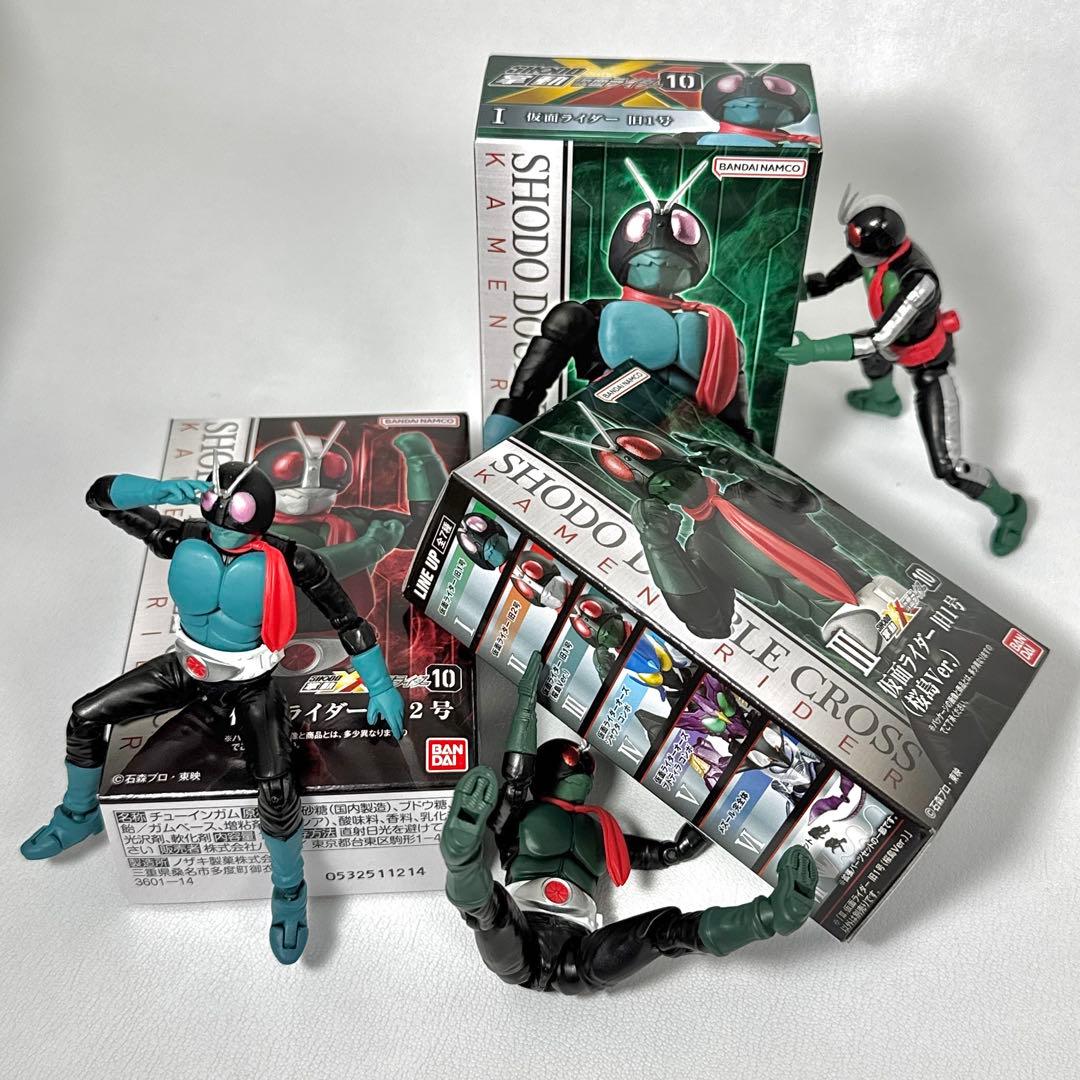 掌動-XX 仮面ライダー10 フィギュア 7体セットSHODO-XX