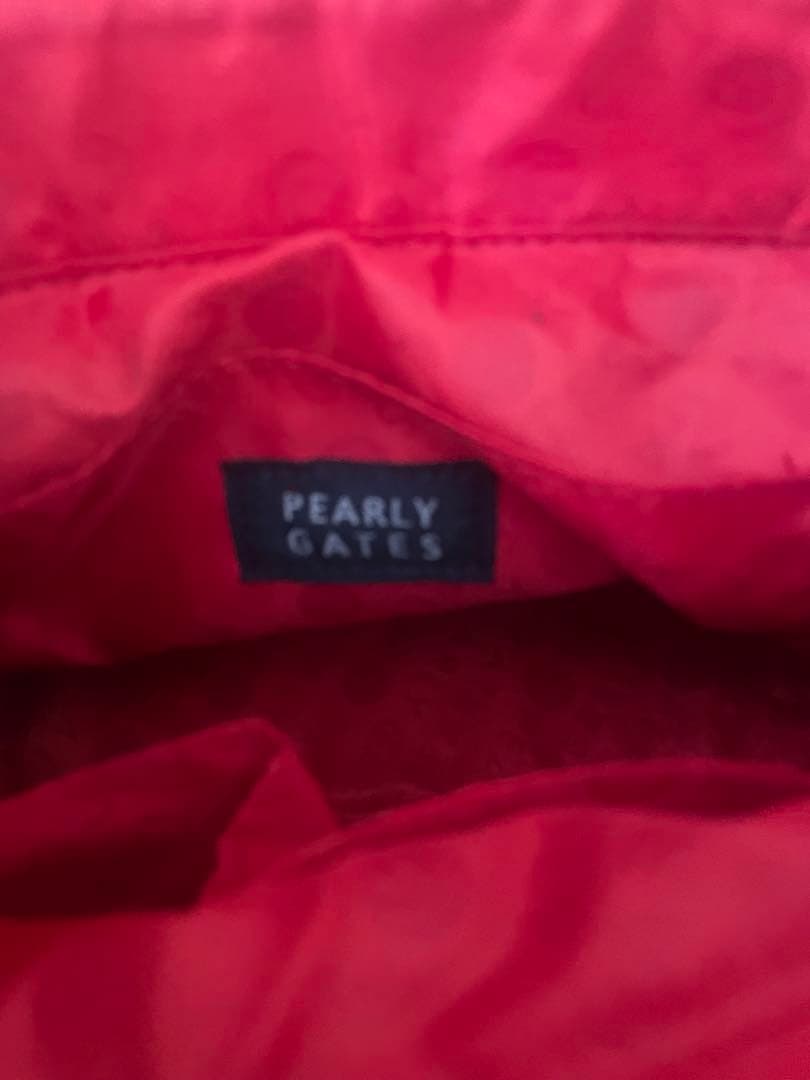 PEARLY GATES パーリーゲイツ カートバッグ ネイビー