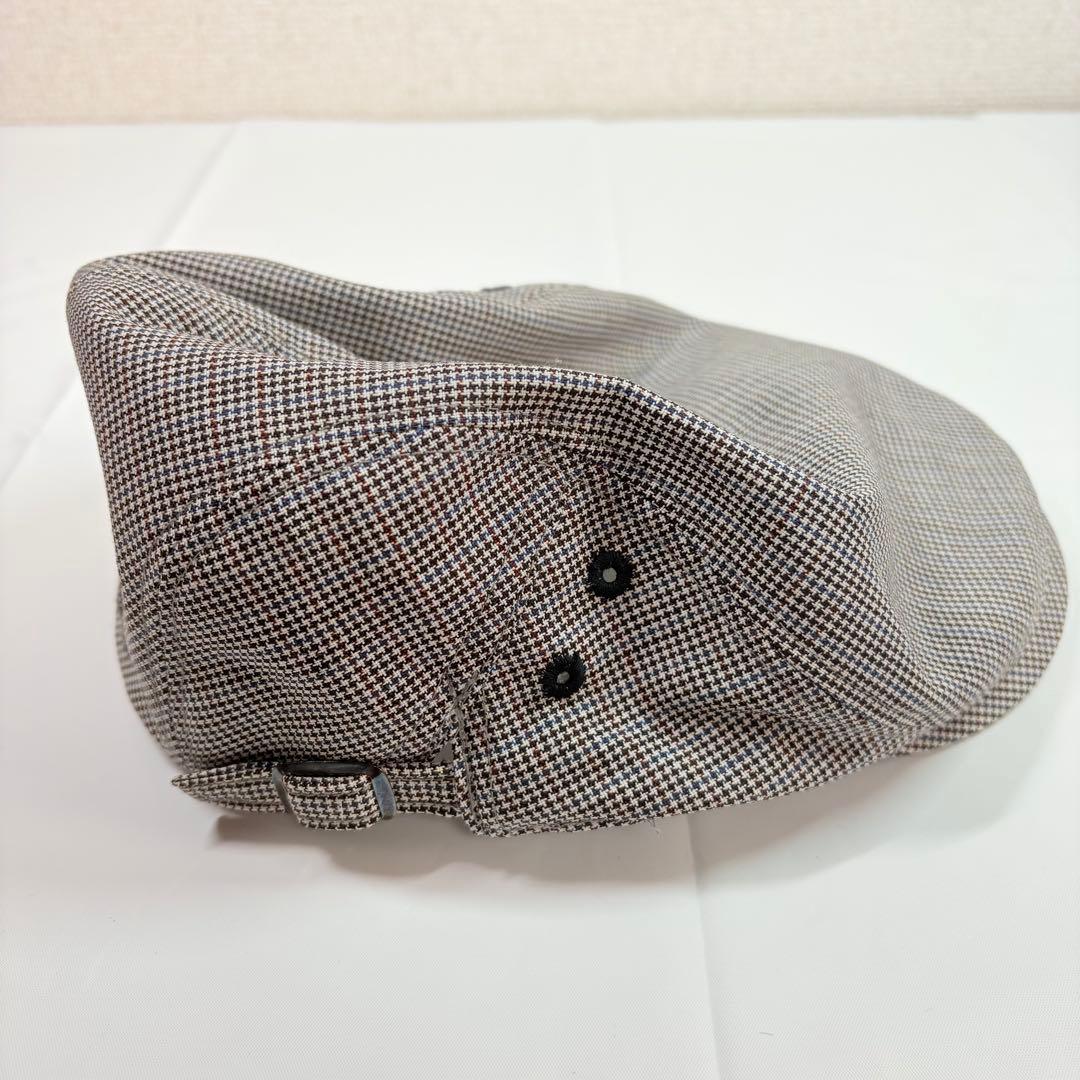 新品　DAKS ダックスゴルフ　ハンチング帽子　グレー　メンズ　紳士