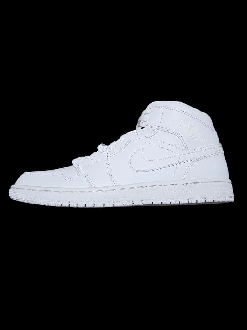 Air Jordan 1 Mid Triple White 29cm　新品