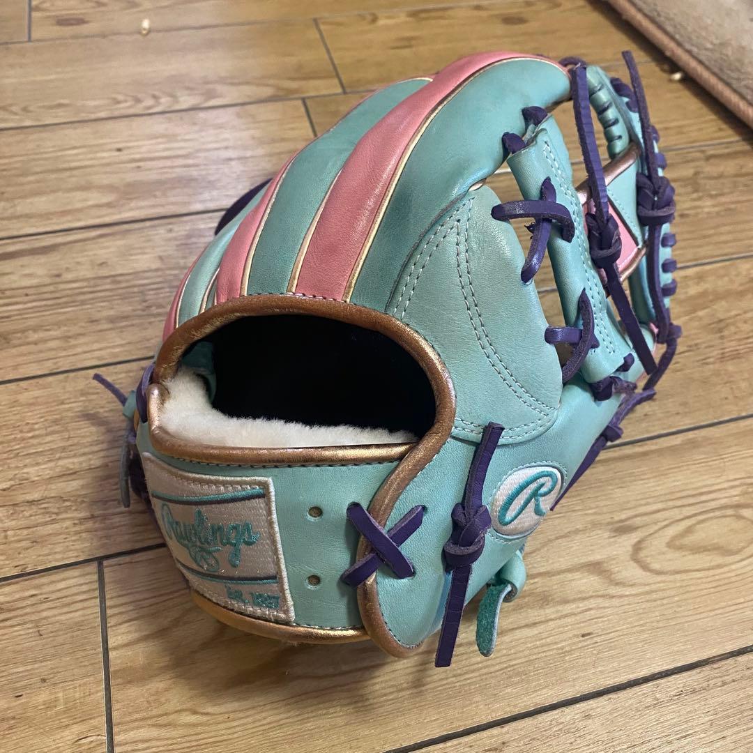 【限定カラー】ローリングス HOH プロエクセル 軟式 内野用グローブ【美品】