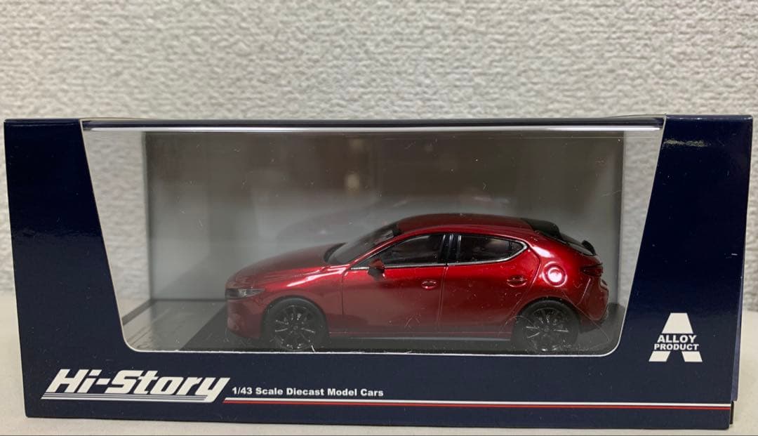 1/43 MAZDA 3 FASTBACK ソウルレッドクリスタルメタリック