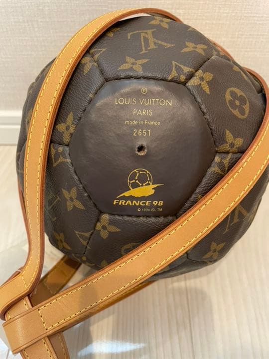 ルイヴィトン　モノグラムサッカーボール　フランスワールドカップ記念限定品
