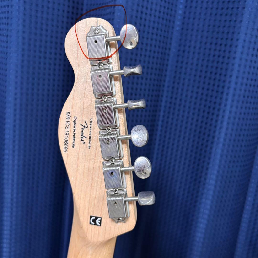 【カスタム多】Squier telecaster shellpink 限定カラー