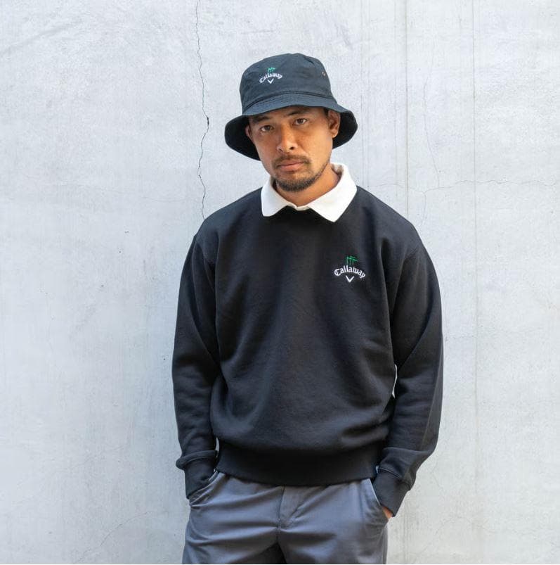 N*u様 【限定コラボ】キャロウェイ×クラブハウス Crewneck Sweat