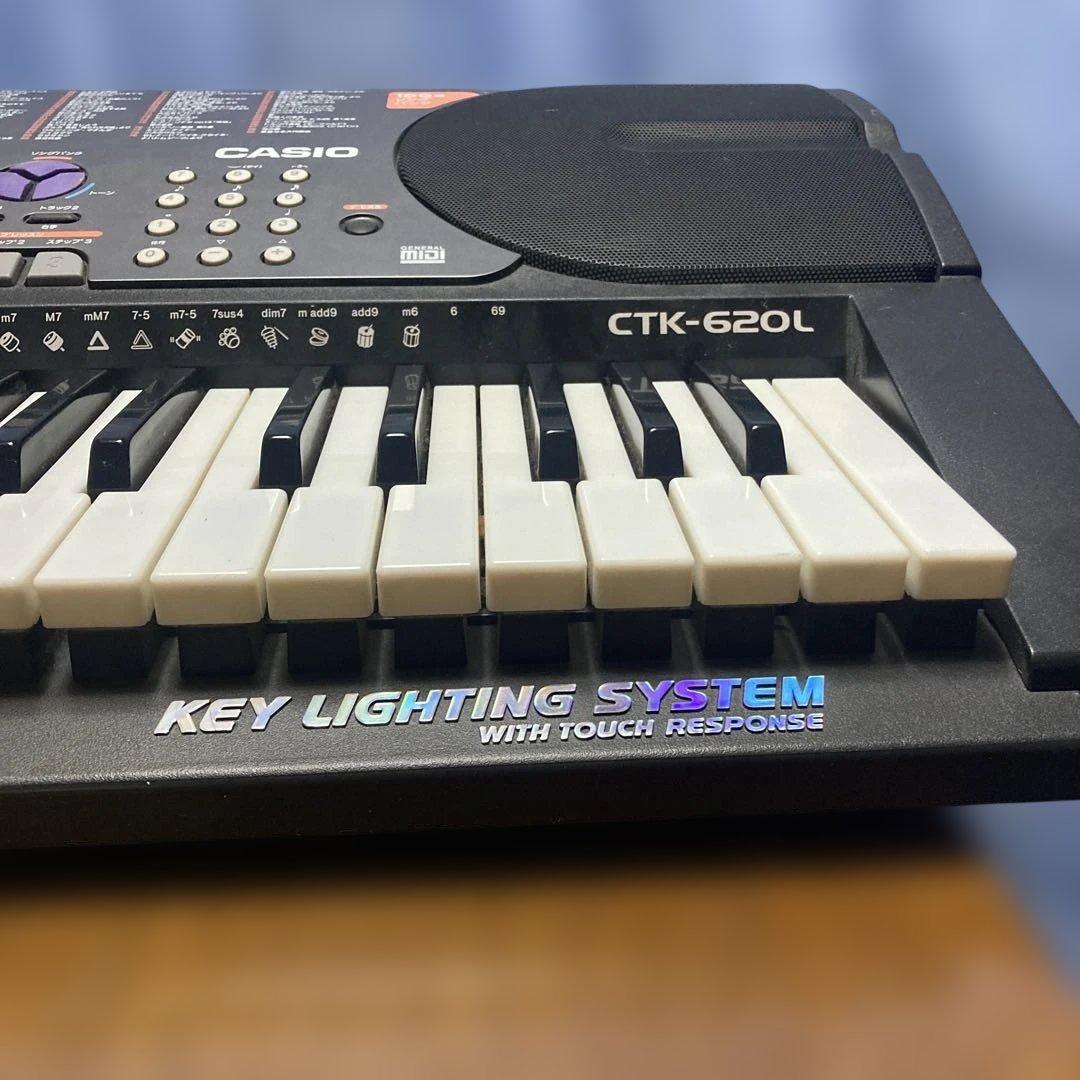 CASIO 光ナビゲーションキーボード　CTK-620L