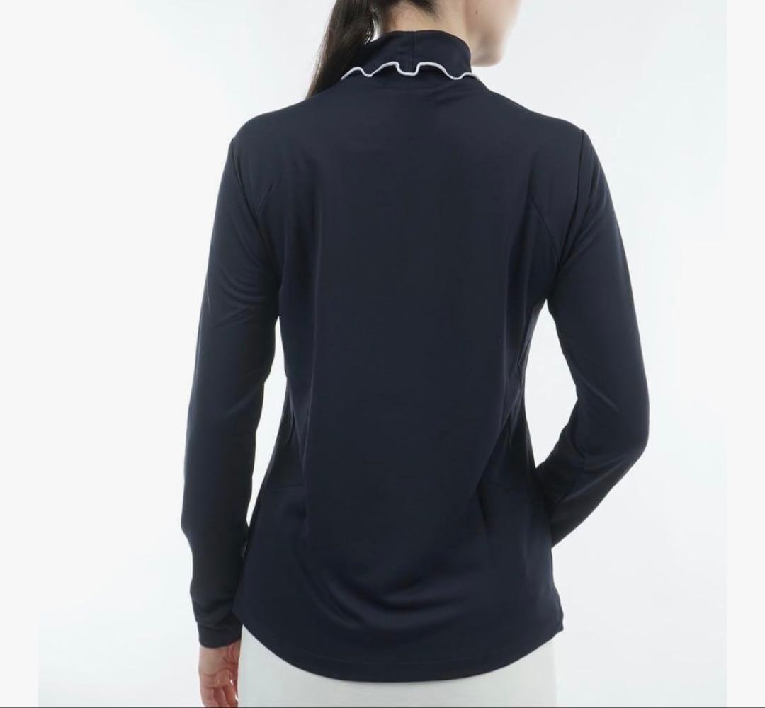 le coq sportif ネイビー 長袖シャツLG5FLS50L 吸汗速乾