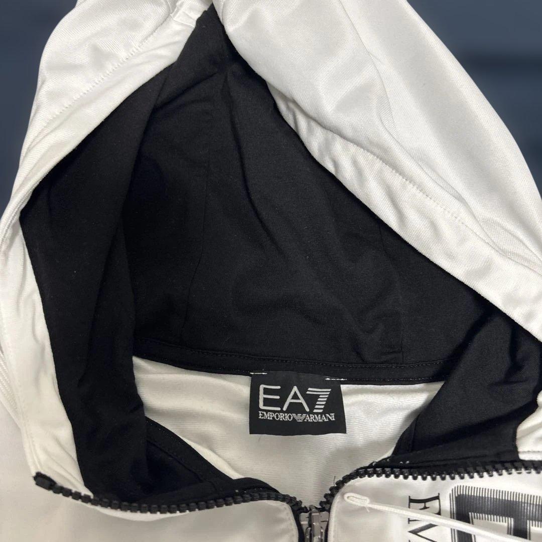 エンポリオアルマーニ EA7 ジャージ上下セットᎷ ブラック×ホワイト