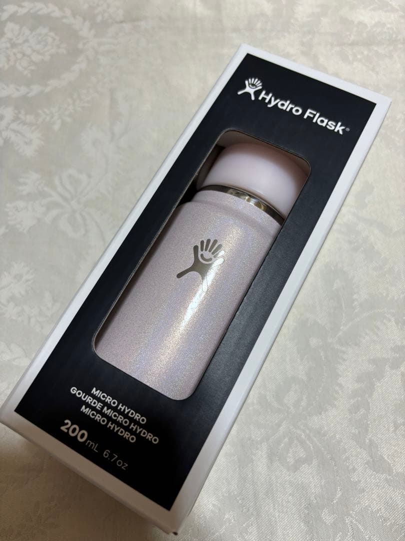 ハイドロフラスク　限定　Micro Hydro Glimmer Pink 新品