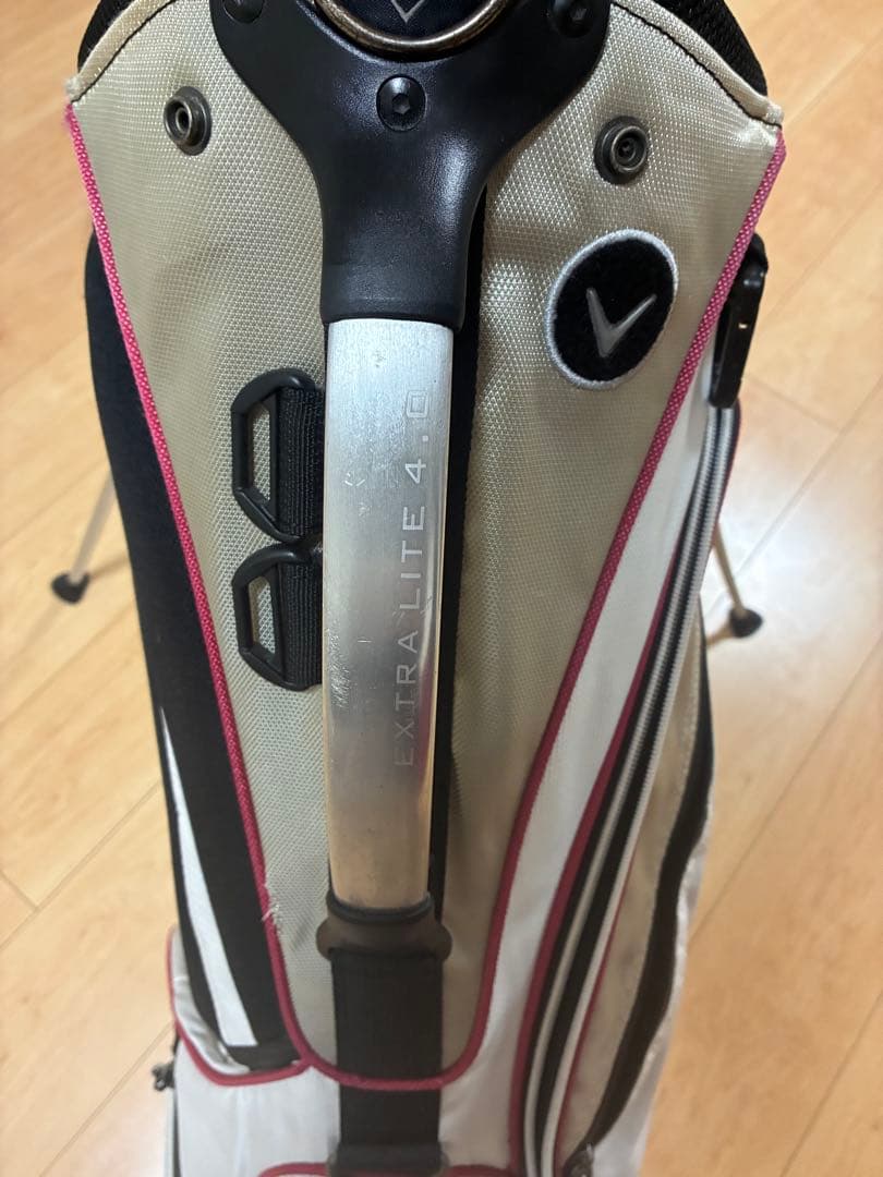 Callaway キャディバッグ ホワイト/ブラック　週末値下げ