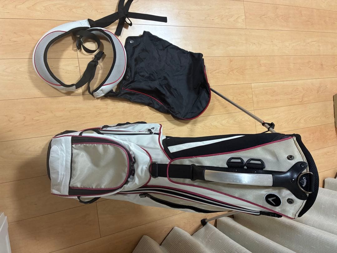 Callaway キャディバッグ ホワイト/ブラック　週末値下げ