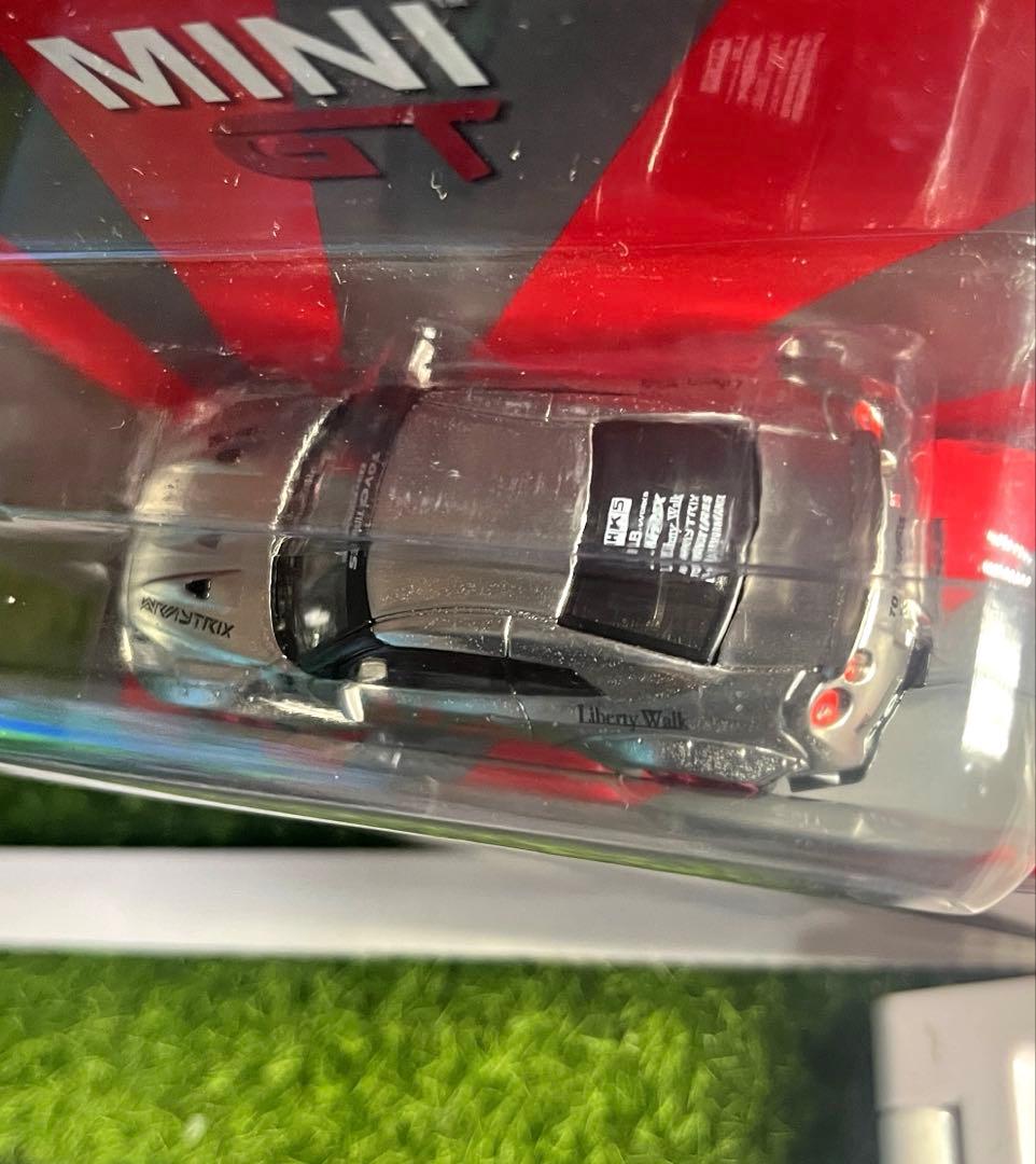 miniGT No.49 1/64 ミニカー LB サテンシルバー　未開封処分品