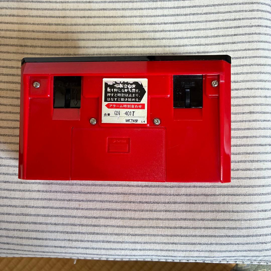昭和レトロ　セイコウ製パタパタ時計 電池付き
