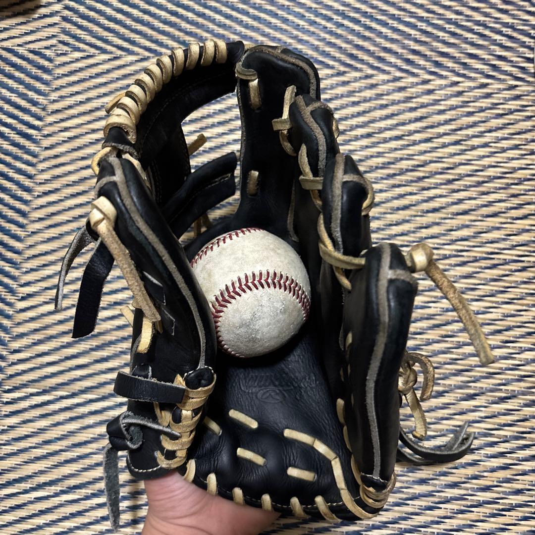 早い者勝ち！！Rawlings 硬式野球グローブ 右投げ用 黒