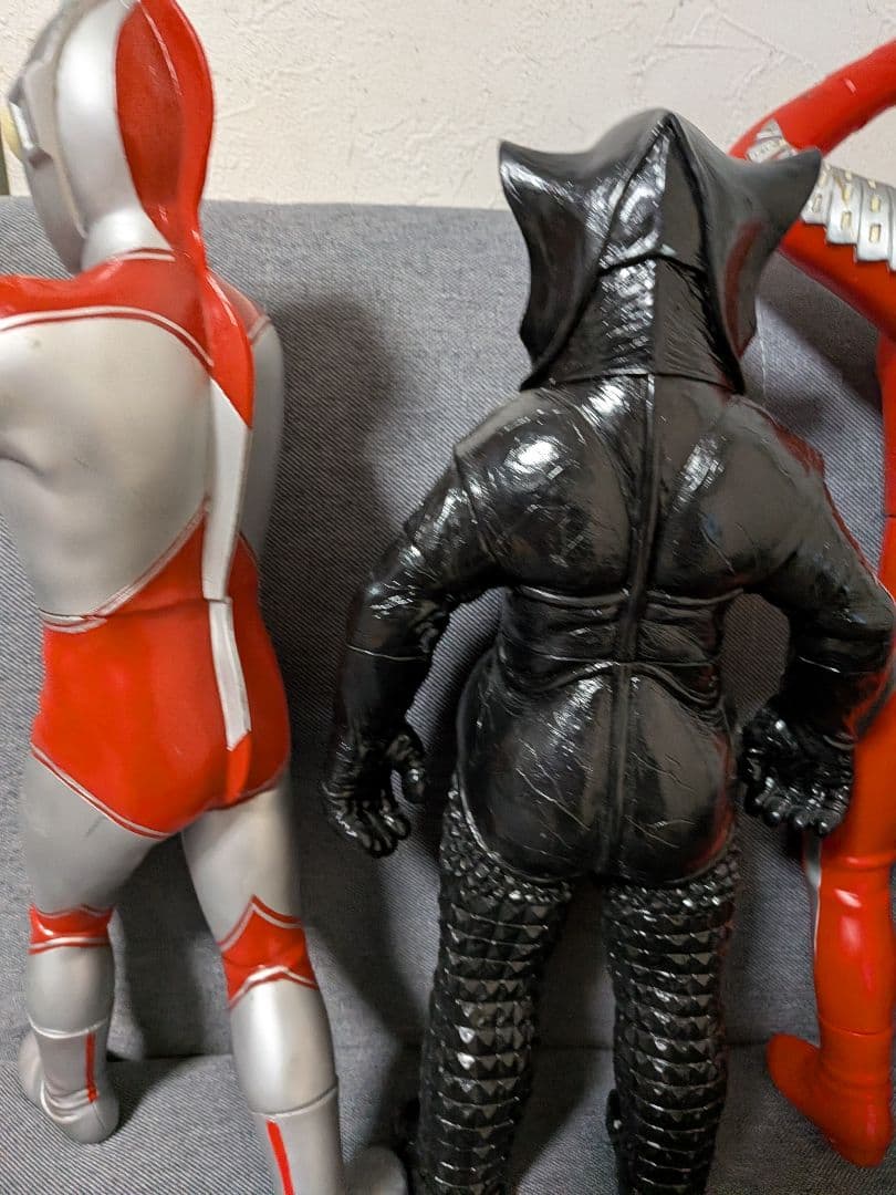 ウルトラマン　ソフビ　ビッグサイズソフビ　3種セット　メフィラス星人　ジャック