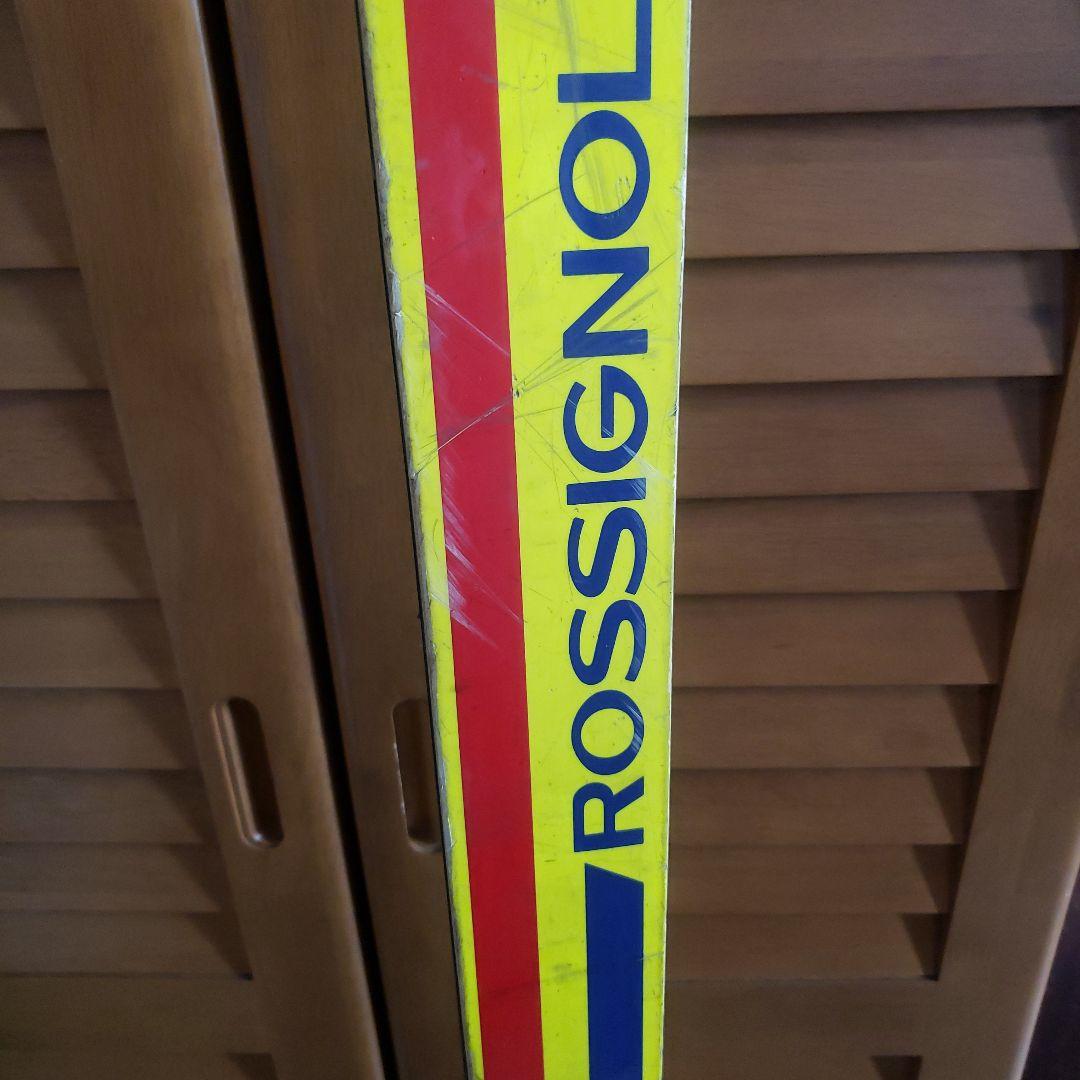 ROSSIGNOL スキー イエロー/ブルー/レッド