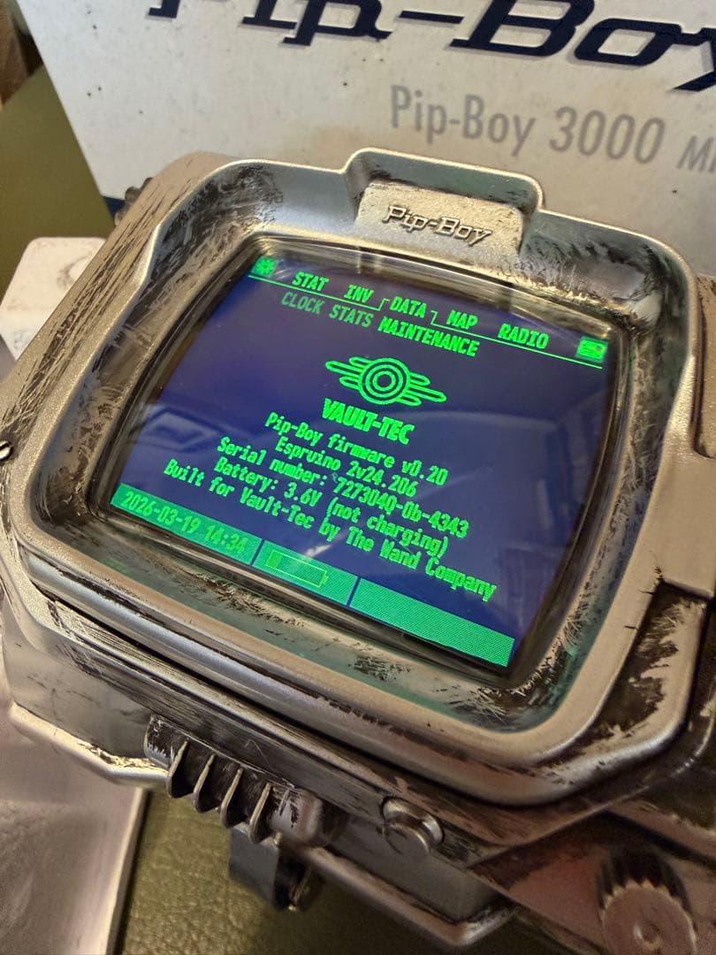 【説明必読】Fallout Pip-Boy 3000 Mk V レプリカ
