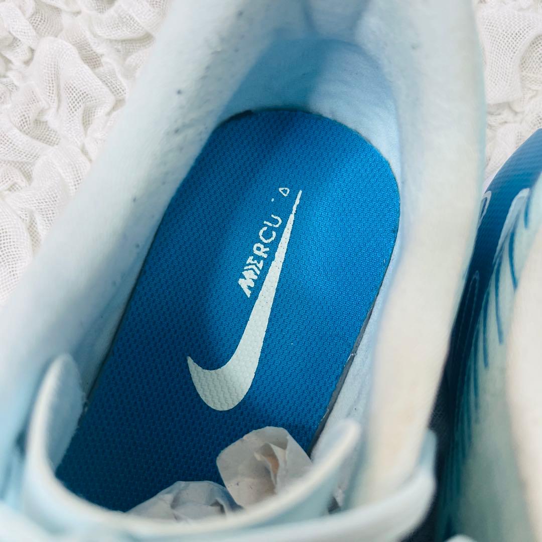NIKEナイキフットサルシューズ26.5希少完売品レアブルー室内インドアサッカー