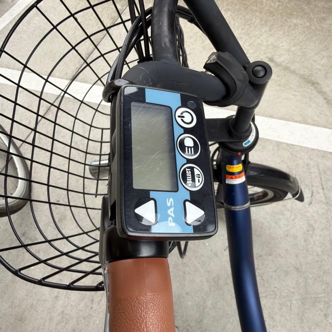 電動アシスト自転車 PAS CITY C カゴ付き ネイビー ヤマハパス 頻度少
