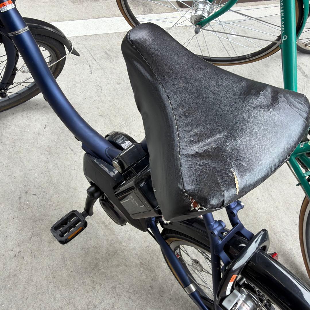 電動アシスト自転車 PAS CITY C カゴ付き ネイビー ヤマハパス 頻度少