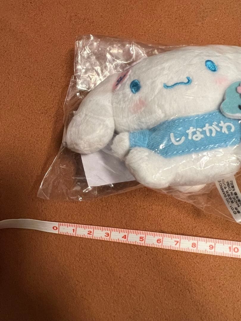 しながわ　シナモンロール　マスコット　キーホルダー　品川　サンリオ ぬいぐるみ