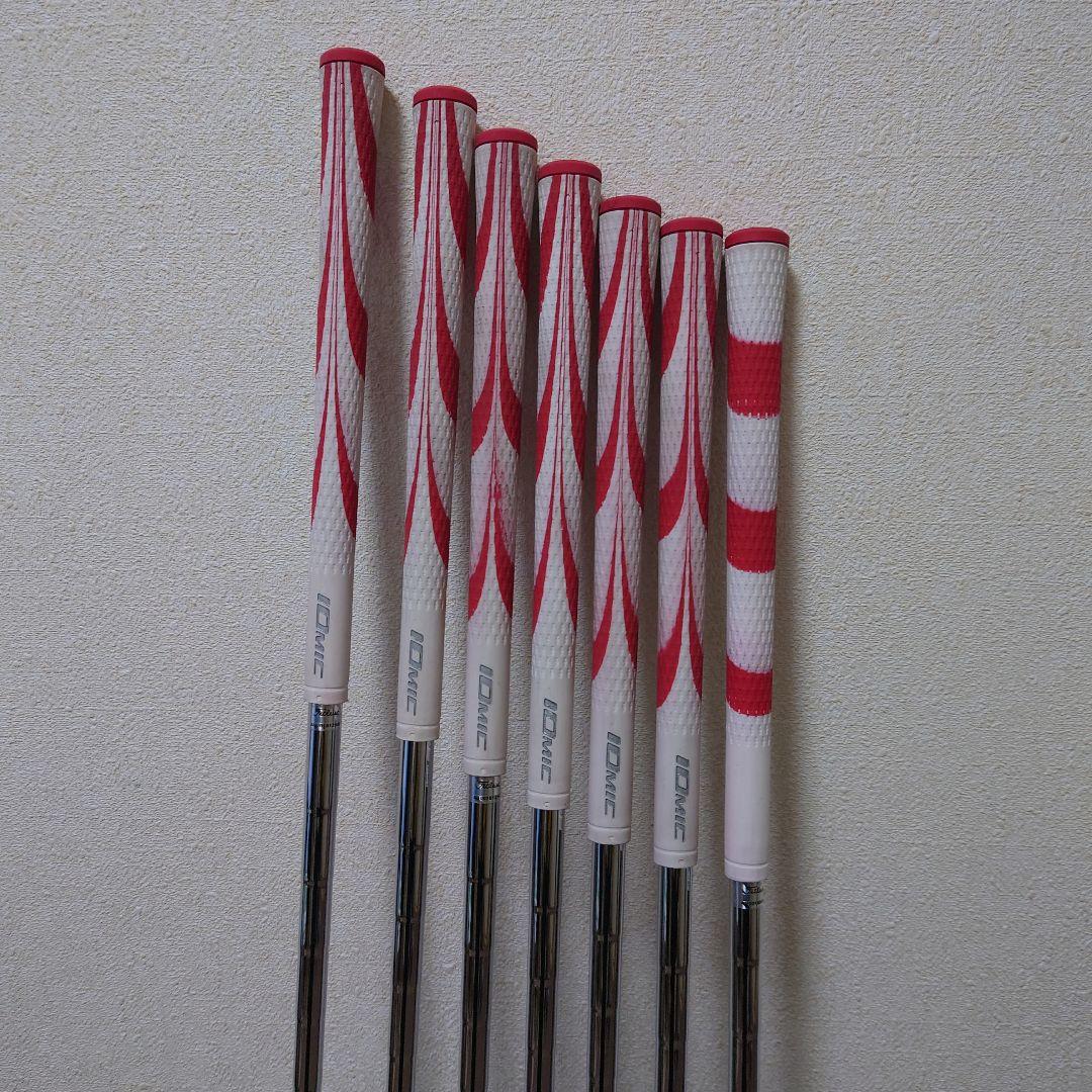中古》タイトリストT400 7本（♯5〜PW W43)NS PRO MODUS3