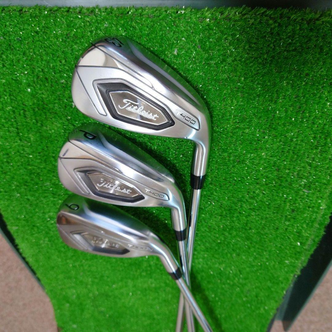 中古》タイトリストT400 7本（♯5〜PW W43)NS PRO MODUS3