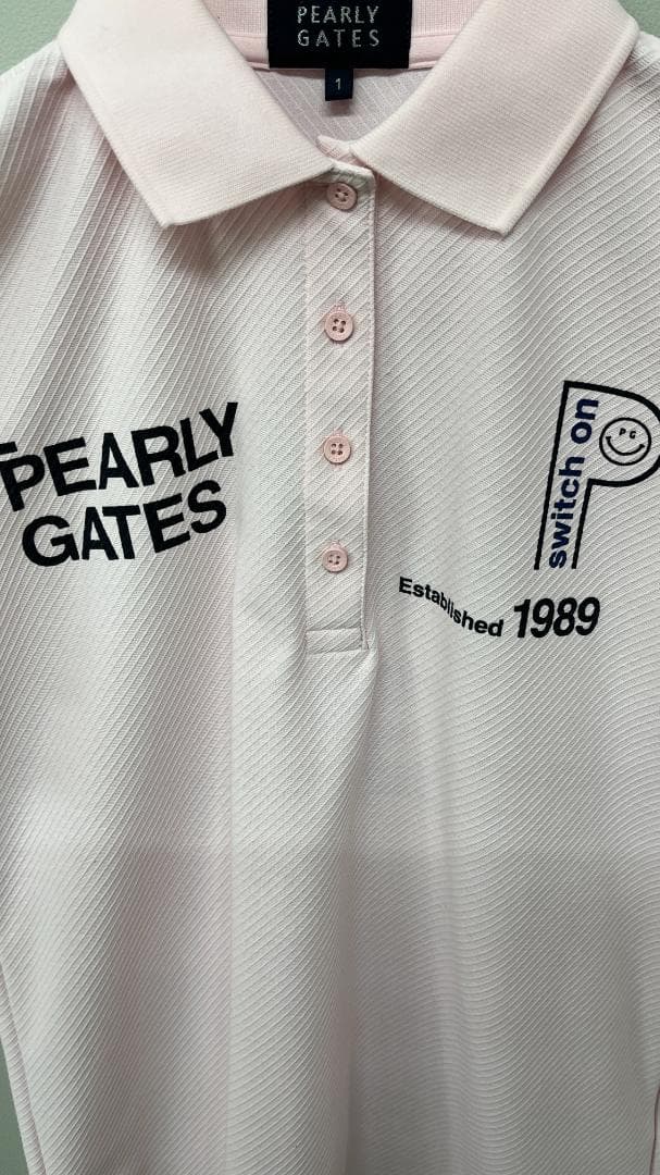 【現行モデル美品】PEARLY GATES SPX 裏使ツイル半袖ポロシャツ