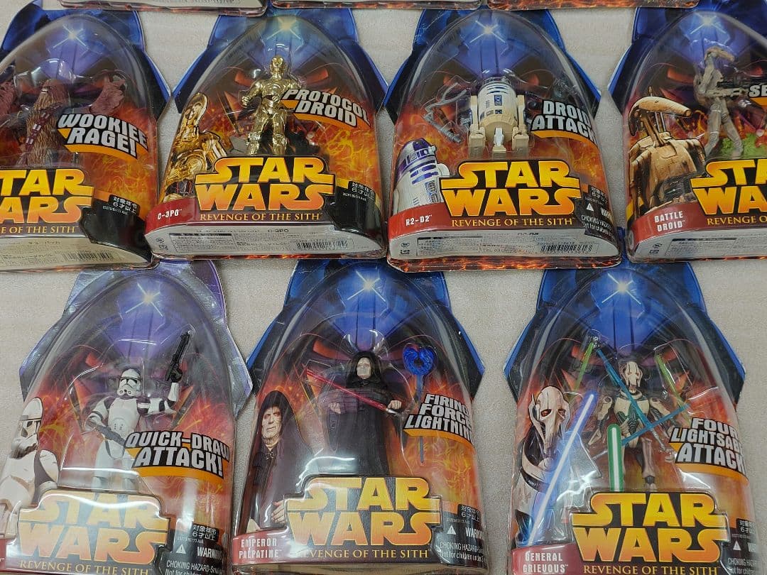 スターウォーズエピソード3 フィギュア 10体セット【さらに値下げ】
