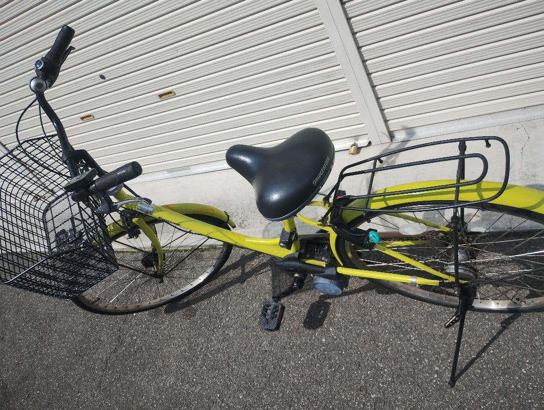 パナソニック　26インチ 電動アシスト自転車　デカバスケット付き