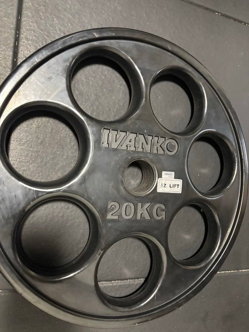 ivanko オリンピックプレート 20kg ②