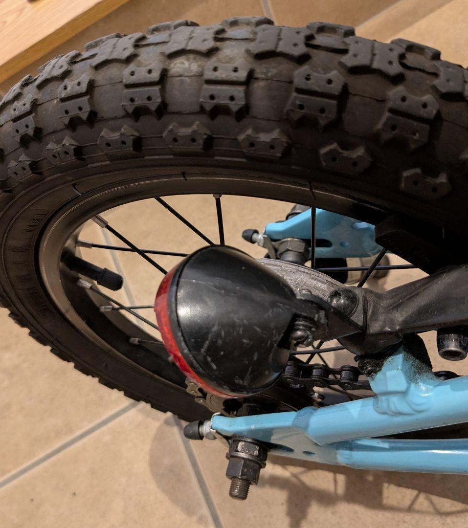 ヨツバサイクル 14インチ ラムネブルー【直接引取希望】