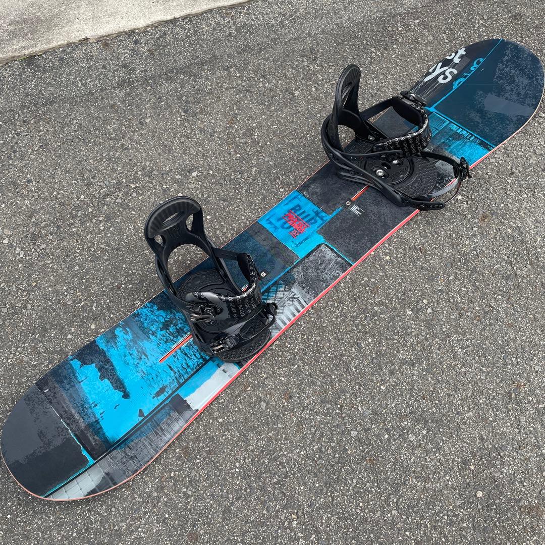 BURTON process flying v 152 バインセット