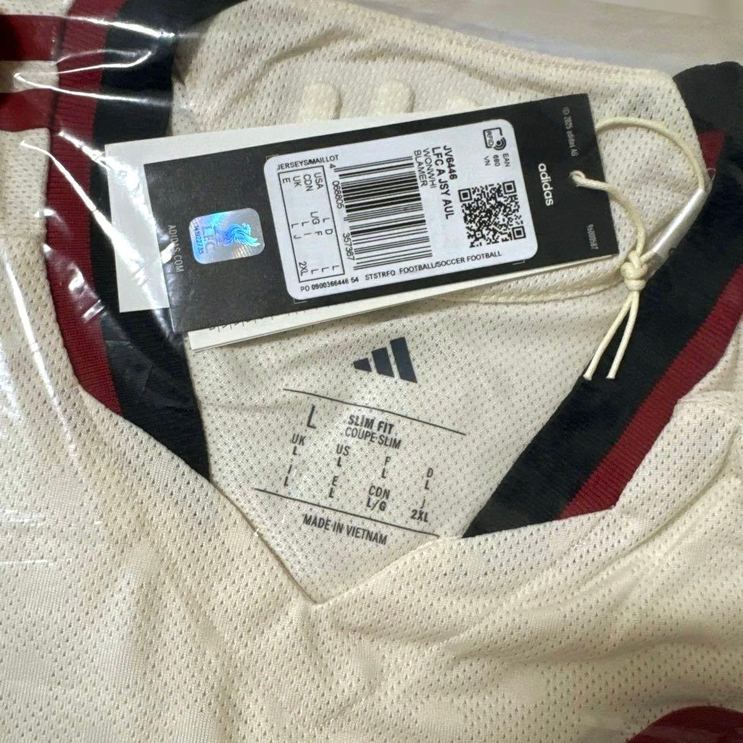 【国内未販売モデル】リバプール 25/26 アウェイ 長袖 オーセンティック