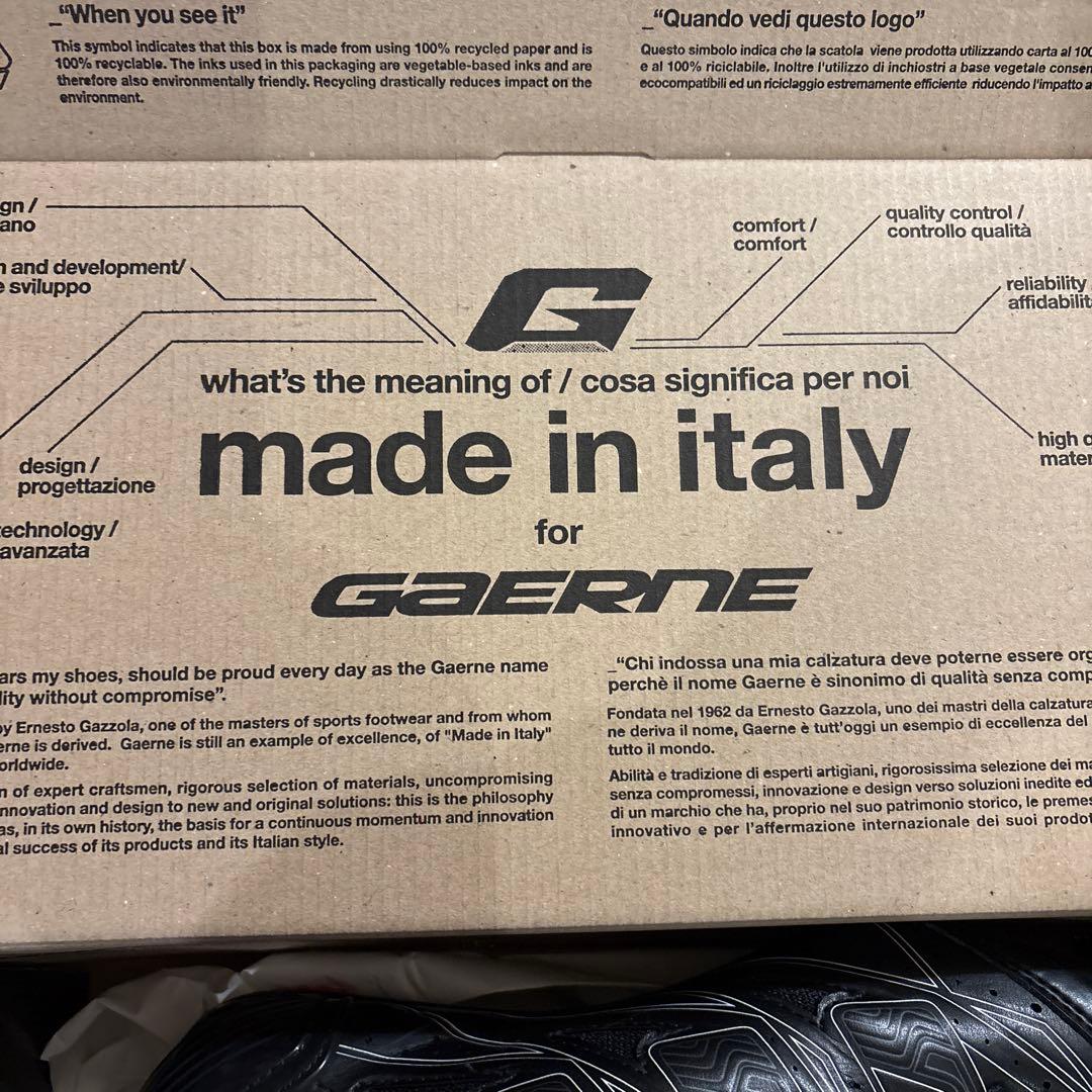 GAERNE ビンディングシューズ　27.5cm made in italy