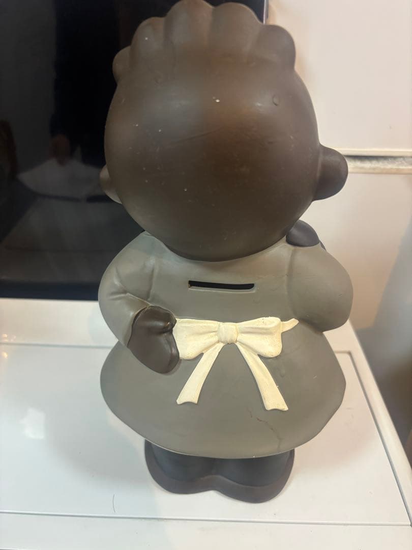 昭和レトロ 大型 貯金箱 フィギュア ビンテージ風 置物