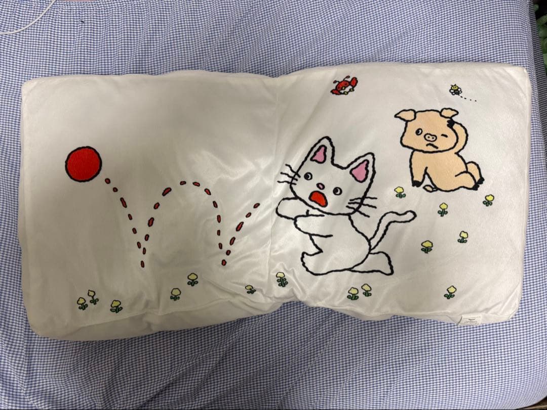 ノンタン 絵本 型 クッション　ルームマット　マルチカバー しまむら まとめ売り