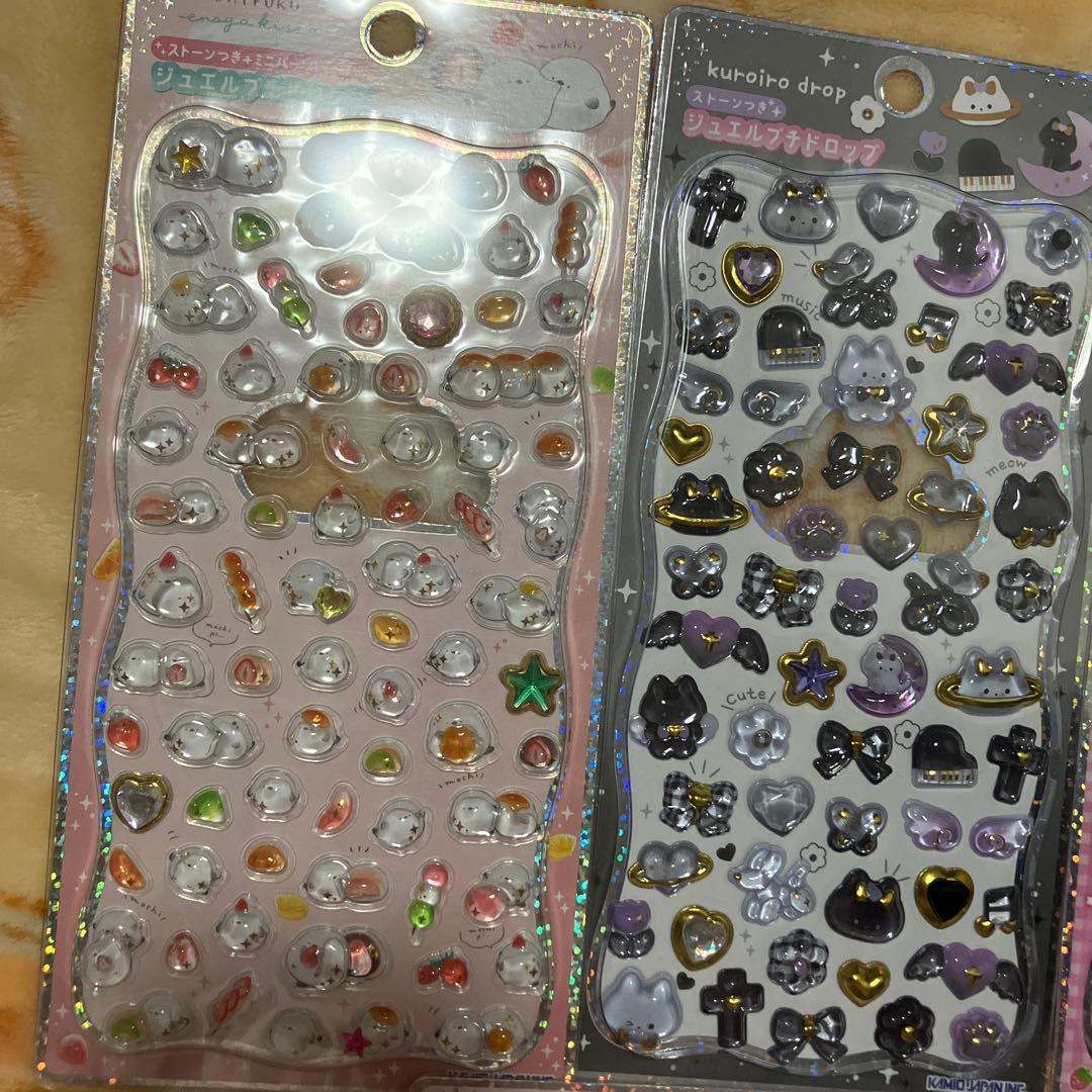 【正規品】ジュエルプチドロップ プチドロップステッカー 9枚セット