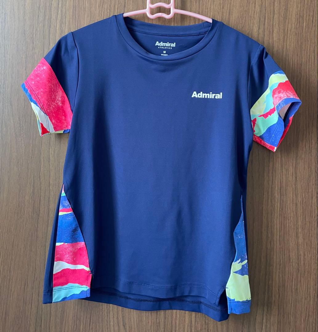 Admiral テニス　ネイビー ティシャツ&スカート　上下セット
