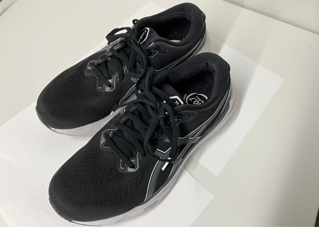 アシックス　ゲルカヤノ30 ブラック　26.5センチ　美品
