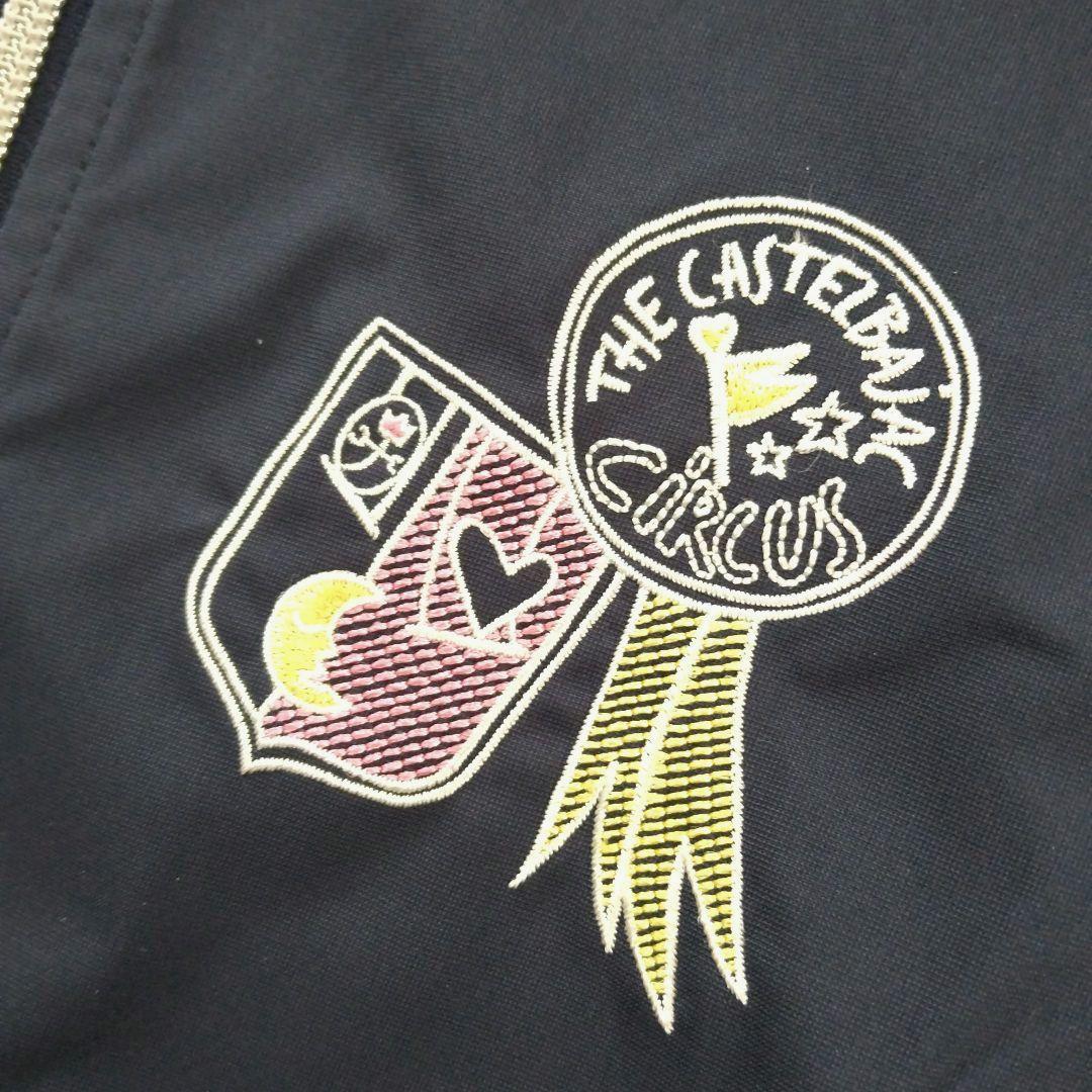 CASTLEBAJAC ゴルフウェア２点セット ポロシャツ ナイロンベスト42L